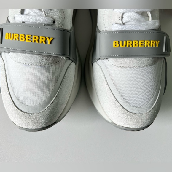 Burberry Suede, Vintage Check and Leather Man’s Sneakers - Picture 7 of 16